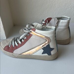 ShuShop Multicolor High-Top Sneakers